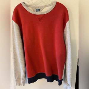 I. Crew Vintage Fleece Sweatshirt XL.